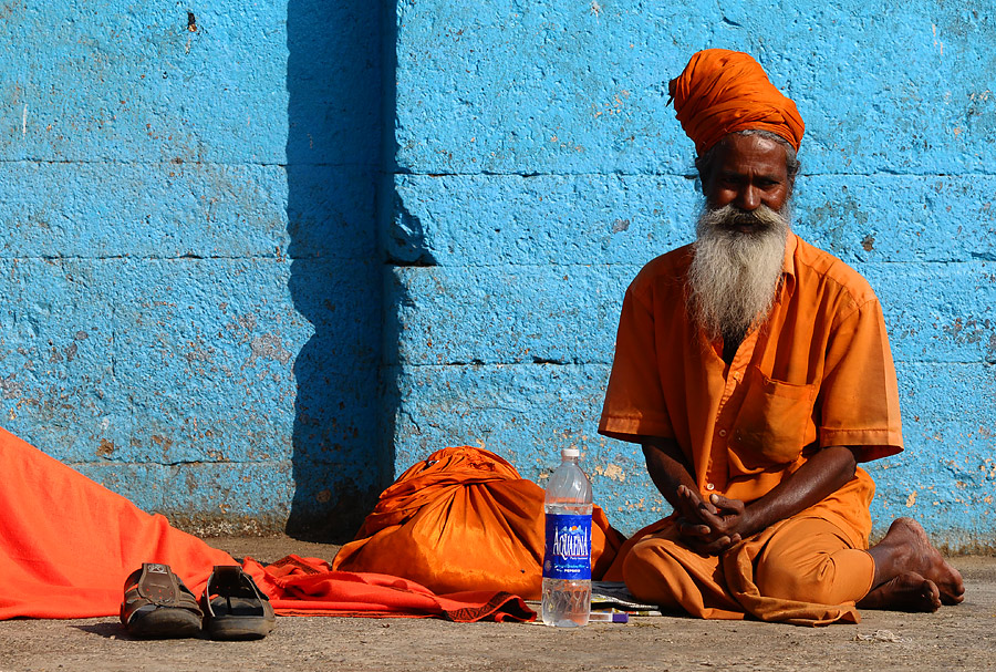 Nasik, sadhu (Indie, jesień 2008, część pierwsza)